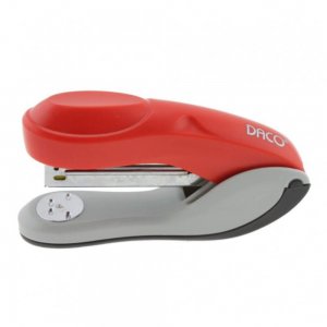 Capsator DACO, 16 Coli, Capse 24/6, Corp Metalic Rosu, Capsatoare Metalice Manuale, Capsator Manual de Hartie, Capsatoare Metalice DACO pentru Birou, Capsatoare 16 Coli, Capsatoare pentru Hartie, Capsator pentru Birou