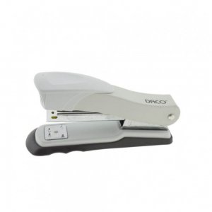 Capsator DACO, 20 Coli, Capse 24/6, Alb, Capsatoare Metalice Manuale, Capsator Manual de Hartie, Capsatoare Metalice DACO pentru Birou, Capsatoare 20 Coli, Capsatoare pentru Hartie, Capsator pentru Birou