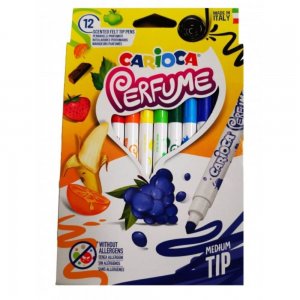 Set 12 Carioci Perfume XPlosion Maxi 2 in 1, Carioci Parfumate, Set Carioci Parfumate, Instrumente de Scris, Carioci Parfumate Xplosion, Perfume Xplosion Max 2i n 1, Carioci cu Miros, Carioci Multicolore, Set Carioci Colorate, Markere Colorate