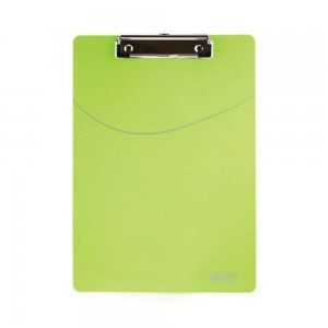 Clipboard A4 DACO Simplu, Verde, Material Plastic, Clipboarduri Simple, Clipboard Documente, Accesorii Documente, Suport de Scris, Clipboard Simplu pentru Documente, Clipboard Simplu, Clipboard Prezentare