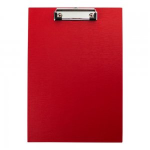 Clipboard A4 D.RECT Simplu, Rosu, Material Plastic, Clipboarduri Simple, Clipboard Documente, Accesorii Documente, Suport de Scris, Clipboard Simplu pentru Documente, Clipboard Simplu, Clipboard Prezentare