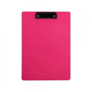 Clipboard Dublu A4 Deli, Carton Plastifiat, Roz Neon, Clipboard Format A4 Deli, Clipboard Colorat Deli, Clipboard Rezistent, Clipboard Dublu Colorat