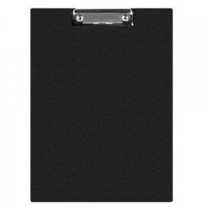 Clipboard Q-CONNECT A4 Dublu cu Buzunar, 230x350mm, Carton Plastifiat si Clip de Prindere Metalic, Capacitate 50 Coli, Culoare Neagra, Clipboarduri Duble, Accesorii Documente, Articole Birou, Suporturi de Scris