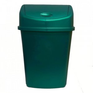 Pubela Birou STERK, 35 L, Verde, Pubele de Birou pentru Hartii, Cos pentru Birou cu Capac Batant, Cosuri Birou pentru Hartii cu Capac Batant, Cosuri pentru Birou, Cosuri din Plastic pentru Birou, Cos din Plastic pentru Hartii, Cos de Plastic 35 L