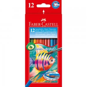 Set 12 Creioane Colorate Acuarelabile Faber-Castell, Hexagonale, Pensula Inclusa, Set Creioane Acuarelabile Faber Castell, Set Creioane Acuarela Faber Castell, Set Creioane Colorate Acuarela Faber Castell, Creioane pe Baza de Apa Set 12 Creioane Colorate Acuarelabile Faber-Castell, Hexagonale, Pensula Inclusa, Set Creioane Acuarelabile Faber Castell, Set Creioane Acuarela Faber Castell, Set Creioane Colorate Acuarela Faber Castell, Creioane pe Baza de Apa