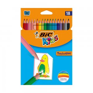 Creioane Colorate Bic Tropicolors, 18 Buc/set, Culori Asortate, Creion Colorat Bic, Creioane Colorate, Set 18 Creioane Colorate, Creioane De Colorat Bic Tropicolors, Creioane Colorate Pentru Scoala Creioane Colorate Bic Tropicolors, 18 Buc/set, Culori Asortate, Creion Colorat Bic, Creioane Colorate, Set 18 Creioane Colorate, Creioane De Colorat Bic Tropicolors, Creioane Colorate Pentru Scoala