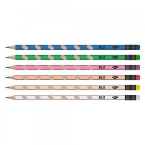 Set 72 Creioane Daco Pilit, Radiera, Corp Diverse Culori