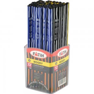 Set 72 Creioane Grafit Fatih Woody, Mina HB, Corp Rotund de Lemn, Creioane HB, Set Creioane Grafit HB, Creion HB, Set Creioane Grafit pentru Scoala, Creion HB Grafit, Creioane pentru Schite si Grafica, Creioane Desen Tehnic