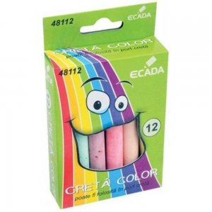 Creta Rotunda ECADA, 12 Buc/Set, Multicolor, Creta Scolara, Creta pentru Tabla, Creta pentru Scoala, Set Crete, Crete Colorate, Creta Colorata Rotunda, Set Creta Scolara, Creta Colorata pentru Tabla Creta Rotunda ECADA, 12 Buc/Set, Multicolor, Creta Scolara, Creta pentru Tabla, Creta pentru Scoala, Set Crete, Crete Colorate, Creta Colorata Rotunda, Set Creta Scolara, Creta Colorata pentru Tabla