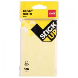 Set 100 Notite Adezive Deli Stick Up, 76x126 mm, Galben, Bloc Notite Adezive, Notite Adezive la Bloc, Set de Notite Adezive, Sticky Notes, Post It Notes, Notite Sticky, Bloc de Notite Adezive, Notite Adezive Colorate, Notite Adezive Galbene Set 100 Notite Adezive Deli Stick Up, 76x126 mm, Galben, Bloc Notite Adezive, Notite Adezive la Bloc, Set de Notite Adezive, Sticky Notes, Post It Notes, Notite Sticky, Bloc de Notite Adezive, Notite Adezive Colorate, Notite Adezive Galbene