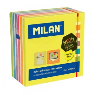 Notite Adezive MILAN, 76x76 mm, 400 File, Multicolor Neon, Bloc Notes, Post-it, Sticky Notes, Bloc de Hartie, Memo Adeziv, Set Notite Adezive, Post-it-uri, Notite pentru Birou, MILAN Post-it Notite Adezive MILAN, 76x76 mm, 400 File, Multicolor Neon, Bloc Notes, Post-it, Sticky Notes, Bloc de Hartie, Memo Adeziv, Set Notite Adezive, Post-it-uri, Notite pentru Birou, MILAN Post-it