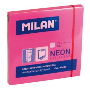 Set 10 Notite Adezive MILAN, 76x76 mm, 100 File, Roz Neon, Bloc Notes, Post-it, Sticky Notes, Bloc de Hartie, Memo Adeziv, Set Notite Adezive, Post-it-uri, Notite pentru Birou, MILAN Post-it Set 10 Notite Adezive MILAN, 76x76 mm, 100 File, Roz Neon, Bloc Notes, Post-it, Sticky Notes, Bloc de Hartie, Memo Adeziv, Set Notite Adezive, Post-it-uri, Notite pentru Birou, MILAN Post-it