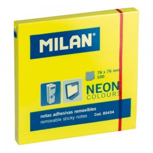 Set 10 Notite Adezive MILAN, 76x76 mm, 100 File, Galben Neon, Bloc Notes, Post-it, Sticky Notes, Bloc de Hartie, Memo Adeziv, Set Notite Adezive, Post-it-uri, Notite pentru Birou, MILAN Post-it Set 10 Notite Adezive MILAN, 76x76 mm, 100 File, Galben Neon, Bloc Notes, Post-it, Sticky Notes, Bloc de Hartie, Memo Adeziv, Set Notite Adezive, Post-it-uri, Notite pentru Birou, MILAN Post-it