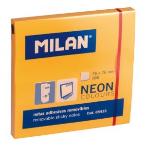 Set 10 Notite Adezive MILAN, 76x76 mm, 100 File, Portocaliu Neon, Bloc Notes, Post-it, Sticky Notes, Bloc de Hartie, Memo Adeziv, Set Notite Adezive, Post-it-uri, Notite pentru Birou, MILAN Post-it Set 10 Notite Adezive MILAN, 76x76 mm, 100 File, Portocaliu Neon, Bloc Notes, Post-it, Sticky Notes, Bloc de Hartie, Memo Adeziv, Set Notite Adezive, Post-it-uri, Notite pentru Birou, MILAN Post-it