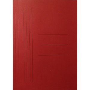 Dosar A4 Plic din Carton, 30 Buc/Set, Rosu Intens, Dosar Pilc, Plicuri pentru Documente, Dosar pentru Organizat 