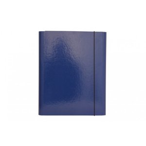 Mapa din Carton cu Elastic, 245x320x30mm, Max. 300 Coli, Albastru, Mapa pentru Documente, Mapa pentru Organizat, Mapa pentru Depozitare