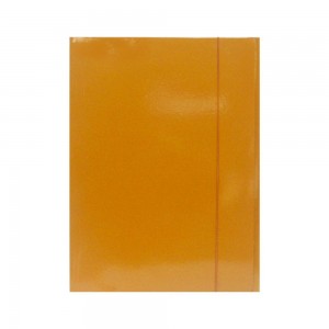 Set 10 Mape A4 cu Elastic din Carton Plastifiat, Portocaliu, Mapa pentru Documente, Mapa pentru Organizat, Mapa pentru Depozitare