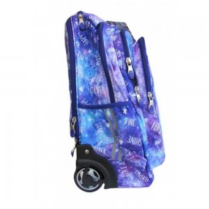 Ghiozdan Tip Troller Majewski, Fete, 3 Compartimente, 2 Buzunare, TB-01, Galaxy Girl, Gama St. Right, Albastru Ghiozdan Tip Troller Majewski, Fete, 3 Compartimente, 2 Buzunare, TB-01, Galaxy Girl, Gama St. Right, Albastru