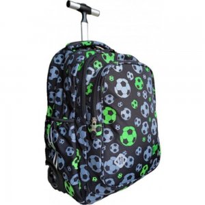 Ghiozdan Tip Troller Majewski, Baieti, 3 Compartimente, 2 Buzunare, TB-01, Reflective Balls, Gama St. Right, Negru Ghiozdan Tip Troller Majewski, Baieti, 3 Compartimente, 2 Buzunare, TB-01, Reflective Balls, Gama St. Right, Negru