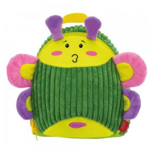 Ghiozdan DACO pentru Gradinita Model Fluture, 23x27x15 cm, Bretele Reglabile, Material Poliester, Multicolor, Ghiozdane Gradinita, Ghiozdane Scoala, Ghiozdan Scolar, Rechizite Scolare