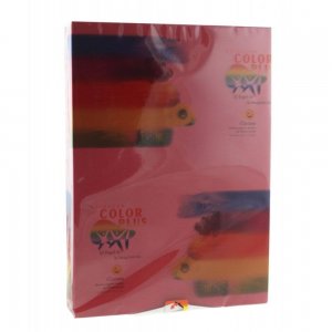 Hartie Colorata Clariana A4, 80 g/m², 500 Coli/Top, Rosu Christmas, Hartie Colorata pentru Invitatii, Hartie Copiator, Rechizite Scolare, Papetarie