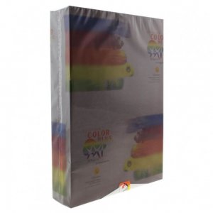 Hartie Colorata Clariana A4, 80 g/m², 500 Coli/Top, Negru, Hartie Colorata pentru Invitatii, Hartie Copiator, Rechizite Scolare, Papetarie