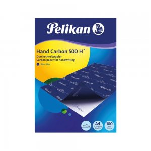 Hartie Copiativa Indigo A4 Pelikan, 100 Coli/Top, Albastru, Indigo, Hartie de Transfer, Indigo Hartie de Transfer, Foaie de Indigo, Hartie Indigo Albastra, Indigo Albastru