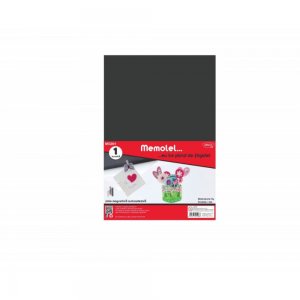 Coala Magnetica Autoadeziva DACO, A4, 1 mm, Neagra, Coala Magnetica Neagra, Hartie Magnetica A4 Colorata, Coli Magnetice Adezive, Coala Magnetica A4, Coala Magnetica Autoadeziva, Coala Magnetica pentru Flipchart