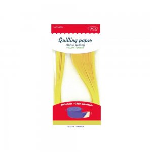 Hartie Quilling DACO, 42.5x0.5 cm, 100 Fasii/Set, Galbena, Capat Autoadeziv, Hartie Quilling Autoadeziva, Hartie Quilling cu Adeziv, Fasii Quilling Adezive, Hartii Colorate Quilling, Produse de Hartie, Banda Hartie Quilling Hartie Quilling DACO, 42.5x0.5 cm, 100 Fasii/Set, Galbena, Capat Autoadeziv, Hartie Quilling Autoadeziva, Hartie Quilling cu Adeziv, Fasii Quilling Adezive, Hartii Colorate Quilling, Produse de Hartie, Banda Hartie Quilling
