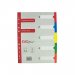 Separatoare din Carton EVOffice, Format A4, 5 Culori/Set, Index din Carton, Separatoare Bibliorafturi - Despartitoare din Carton   3,06 lei 
