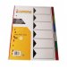Separatoare din Plastic, 6 Culori/Set, Format A4, Despartitoare din Plastic, Separatoare Bibliorafturi - Index din Plastic   2,92 lei 