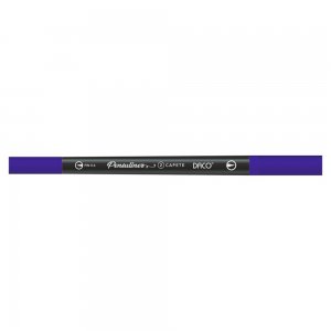 Pix Liner cu Doua Capete Daco Pensuliner, Varf Metalic 0.4 mm si Varf Tip Pensula, Mov, Pixuri Linere, Linere Daco, Pix cu Doua Capete, Pixuri Doua Capete, Liner Subtire, Liner 0.4 mm, Liner Mov, Pix Mov, Pixuri Mov