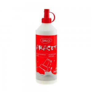 Aracet DACO, 500 ml, Alb, Uscare Rapida, Aracet Alb DACO, Araceturi, Aracet pentru Lipit Hartie, Plastic si Lemn, Aracet pentru Scoala, Aracet pentru Lucru Manual, Aracet Scolar, Lipici Aracet, Lipiciuri Aracet