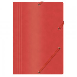 Set 10 Mape din Carton A4 cu Burduf si Elastic pe Colturi, Rosie, Mapa OFFICE Products, Mapa pentru Documente, Mapa pentru Organizat, Mapa pentru Depozitat