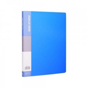 Mapa Prezentare A4 Deli, 10 Folii, Coperta Rigida din Polipropilena, Albastru, Mapa in Format A4 pentru Prezentare, Mapa Deli Albastra Prezentare, Mapa Prezentare Calitativa