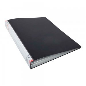 Mapa Prezentare A4 Noki, 80 Folii, Coperta Polipropilena, Negru, Mapa in Format A4 pentru Prezentare, Mapa Noki Classica Prezentare, Mapa Prezentare Calitativa