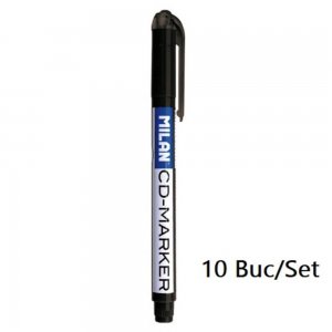 Set 10 Markere CD MILAN, Negre, Marker CD, Marker DVD, Marker Permanent CD, Markere, Marker Negru, Markere Negre, Marker cu Vopsea Neagra, Marker pentru Scoala, Markere Scoala Set 10 Markere CD MILAN, Negre, Marker CD, Marker DVD, Marker Permanent CD, Markere, Marker Negru, Markere Negre, Marker cu Vopsea Neagra, Marker pentru Scoala, Markere Scoala