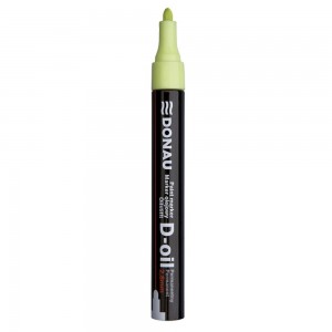 Marker Permanent pe Baza de Ulei, Varf Rotund, Scriere 2.8 mm, Culoare Galbena, Marker Colorat, Marker pentru Birou Marker Permanent pe Baza de Ulei, Varf Rotund, Scriere 2.8 mm, Culoare Galbena, Marker Colorat, Marker pentru Birou