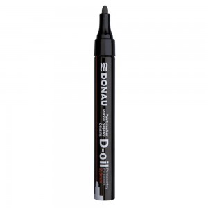 Marker Permanent pe Baza de Ulei, Varf Rotund, Scriere 2.8 mm, Culoare Neagra, Marker Colorat, Marker pentru Birou Marker Permanent pe Baza de Ulei, Varf Rotund, Scriere 2.8 mm, Culoare Neagra, Marker Colorat, Marker pentru Birou