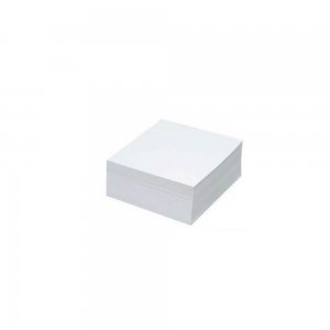 Cub Hartie Alba, 100 Coli, 9x9 cm