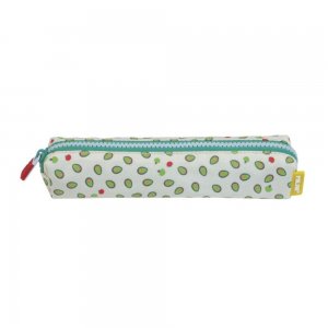 Penar Tip Borseta cu un Fermoar Milan 1129CHGR, Material Textil, Multicolor, Penar Scoala, Penare Neechipate, Penar Elev, Penare Elevi, Penare Studenti, Penar Studenti, Penar pentru Scoala, Penare pentru Scoala, Penar Milan, Penar Verde