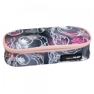 Penar Tip Borseta cu un Fermoar Milan 1130SF Sea Flow, Material Textil, Multicolor, Penar Scoala, Penare Neechipate, Penar Elev, Penare Elevi, Penare Studenti, Penar Studenti, Penar pentru Scoala, Penare pentru Scoala, Penar Milan, Penar Colorat