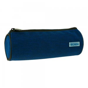 Penar Tip Borseta cu un Fermoar Ecada 78615, Material Poliester, Albastru, Penar Scoala, Penare Neechipate, Penar Elev, Penare Elevi, Penare Studenti, Penar Studenti, Penar pentru Scoala, Penare pentru Scoala, Penar Ecada, Penar Albastru
