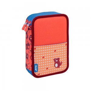 Penar Echipat MILAN, 19.5x12.5x5 cm, Poliester, Rosu/Albastru, Doua Fermoare cu Doua Compartimente, Penar Fermoar, Penare cu Fermoar, Penare Echipate, Penare de Scoala, Penare Scolare, Penar Scolar, Rechizite Scolare Penar Echipat MILAN, 19.5x12.5x5 cm, Poliester, Rosu/Albastru, Doua Fermoare cu Doua Compartimente, Penar Fermoar, Penare cu Fermoar, Penare Echipate, Penare de Scoala, Penare Scolare, Penar Scolar, Rechizite Scolare