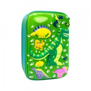 Penar Neechipat DACO, 22x15.5x7.5 cm, Model Dinozaur, PVC, Verde, Doua Fermoare cu Doua Compartimente, Penare cu Fermoar, Penare Neechipate, Penare de Scoala, Penare Scolare, Penar Scolar, Rechizite Scolare, Penar 3D, Penare 3D Penar Neechipat DACO, 22x15.5x7.5 cm, Model Dinozaur, PVC, Verde, Doua Fermoare cu Doua Compartimente, Penare cu Fermoar, Penare Neechipate, Penare de Scoala, Penare Scolare, Penar Scolar, Rechizite Scolare, Penar 3D, Penare 3D