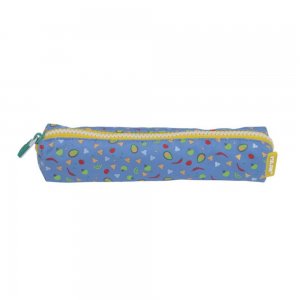 Penar Tip Borseta cu un Fermoar Milan 1129CHB, Material Textil, Multicolor, Penar Scoala, Penare Neechipate, Penar Elev, Penare Elevi, Penare Studenti, Penar Studenti, Penar pentru Scoala, Penare pentru Scoala, Penar Milan, Penar Albastru