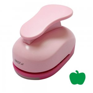 Perforator DACO Hobby, Model Mar, Plastic/Metal, Perforare 7.6 cm, Multicolor, Perforator Lucru Manual, Perforator Model Mar, Perforator Activitati Creative, Perforator pentru Felicitari si Invitatii, Perforatoare cu Model