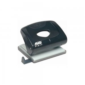 Perforator Noki P817, Capacitate 20 Coli, Negru, Plastic/Metal, Perforator pentru Hartie, Perforator de Hartie, Perforatoare Hartie, Perforatoare Birou, Perforatoare de Hartie, Perforatoare 20 Coli, Perforatoare Scoala, Perforatoare Noki