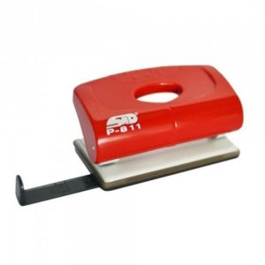 Perforator Noki P811, Rosu, Capacitate Perforare 10 Coli, Material Plastic/Metal, Perforator Hartie, Perforator pentru hartie, Perforator Hartie Noki, Perforator 10 Coli, Perforator de Hartie, Perfotator de Hartie Noki