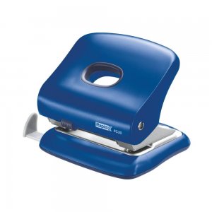 Perforator Rapid FC30, Capacitate 30 Coli, Plastic/Metal, Albastru, Perforator pentru Hartie, Perforator de Hartie, Perforatoare Hartie, Perforatoare Birou, Perforatoare de Hartie, Perforatoare 30 Coli, Perforatoare Scoala, Perforatoare Rapid